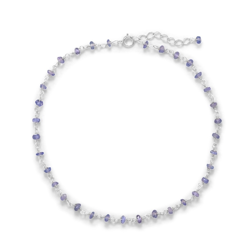 ✨ Lavender Love! Tanzanite Anklet